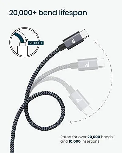 Braided USB Type C Cable.