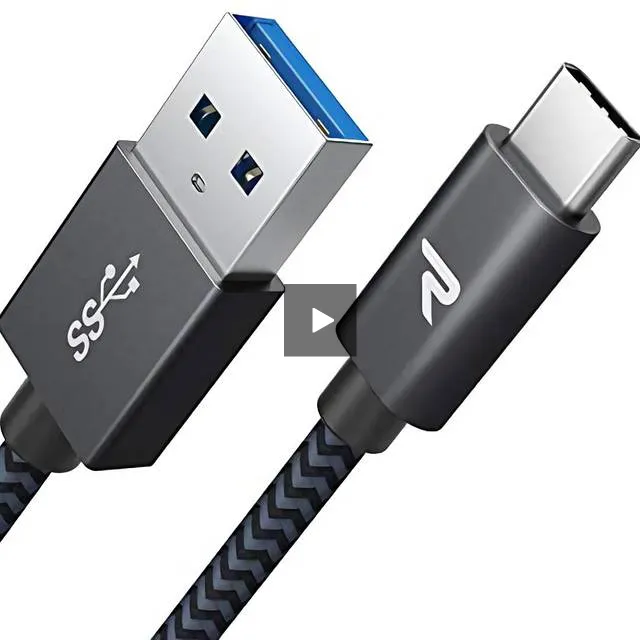 Braided USB Type C Cable.