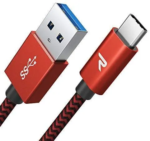 Braided USB Type C Cable.