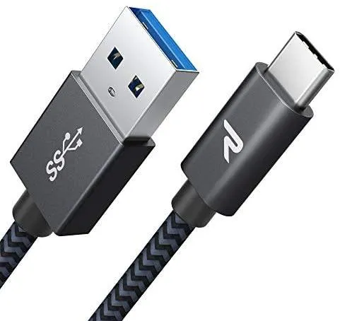 Braided USB Type C Cable.