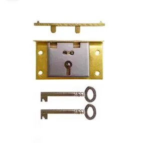 Brass Lift Lid Box Locks, 5/8 inch to pin