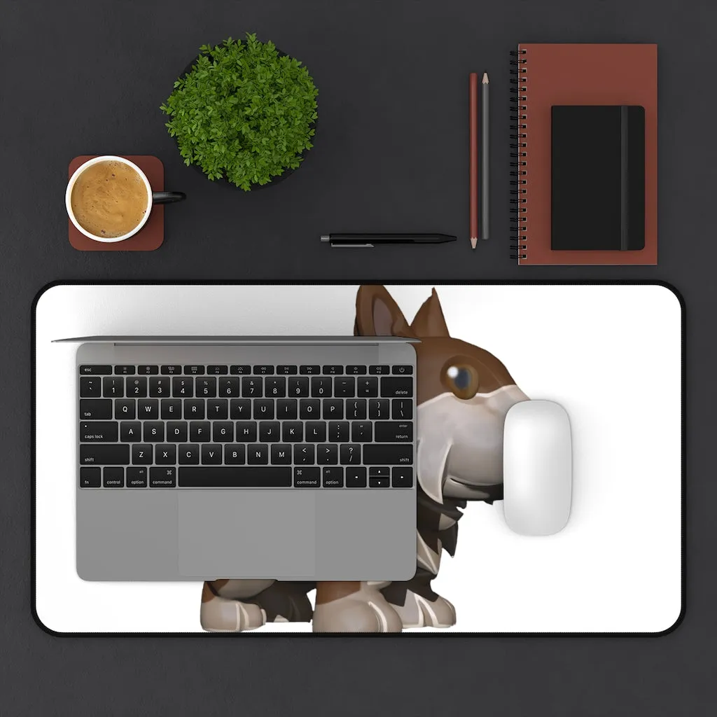 Brown Dog Desk Mat