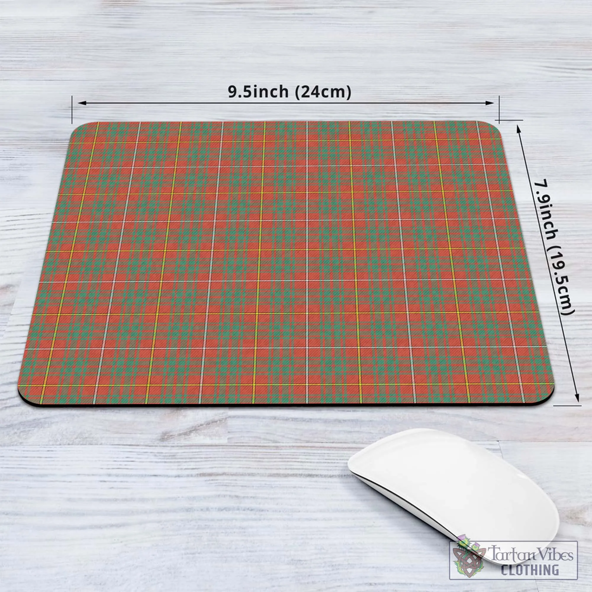 Bruce Ancient Tartan Mouse Pad