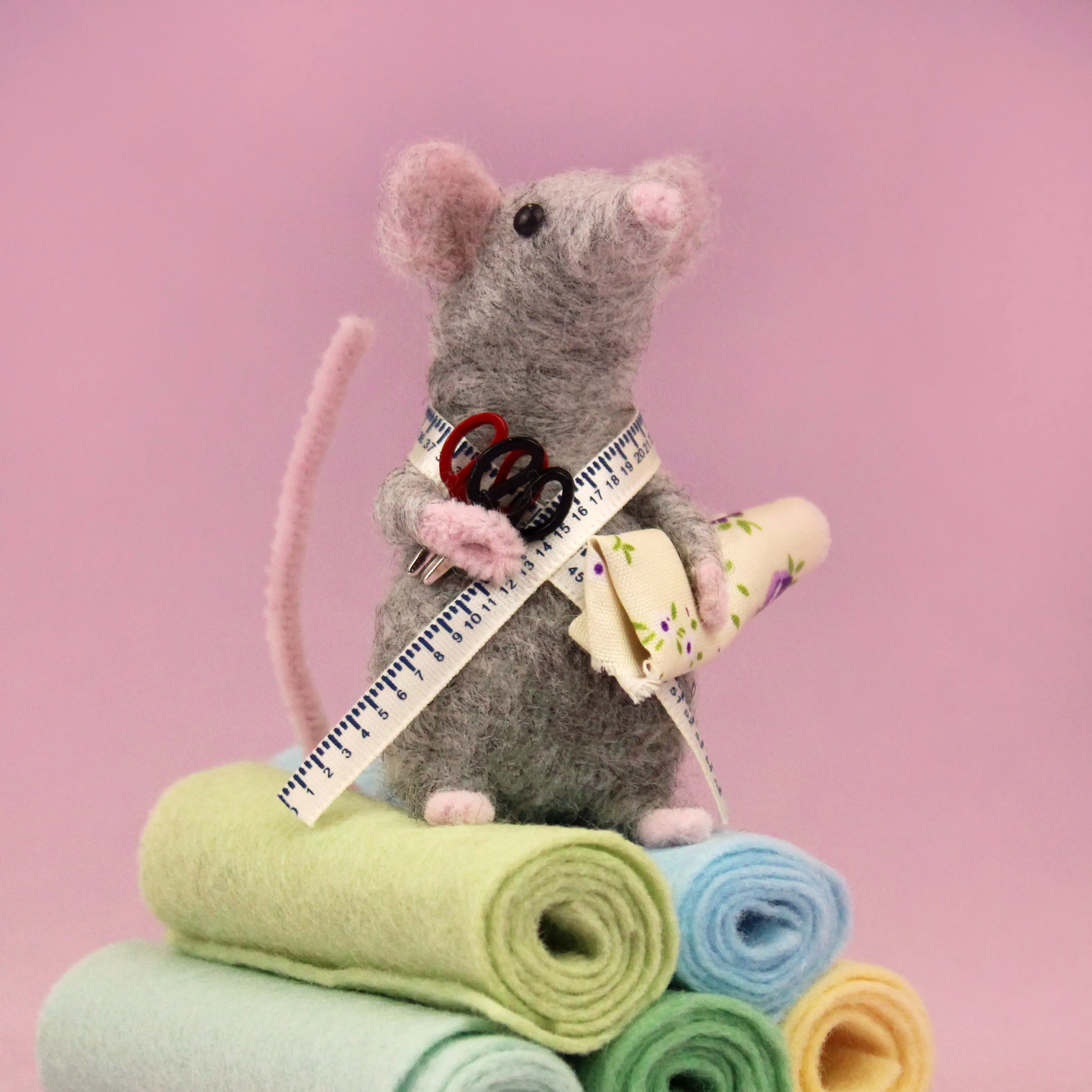 Build Your Mouse - Needle Felting Bundle