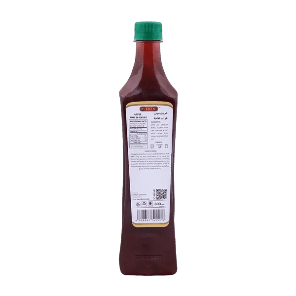 BURHANI C-ZUN APPLE SYRUP 800ML