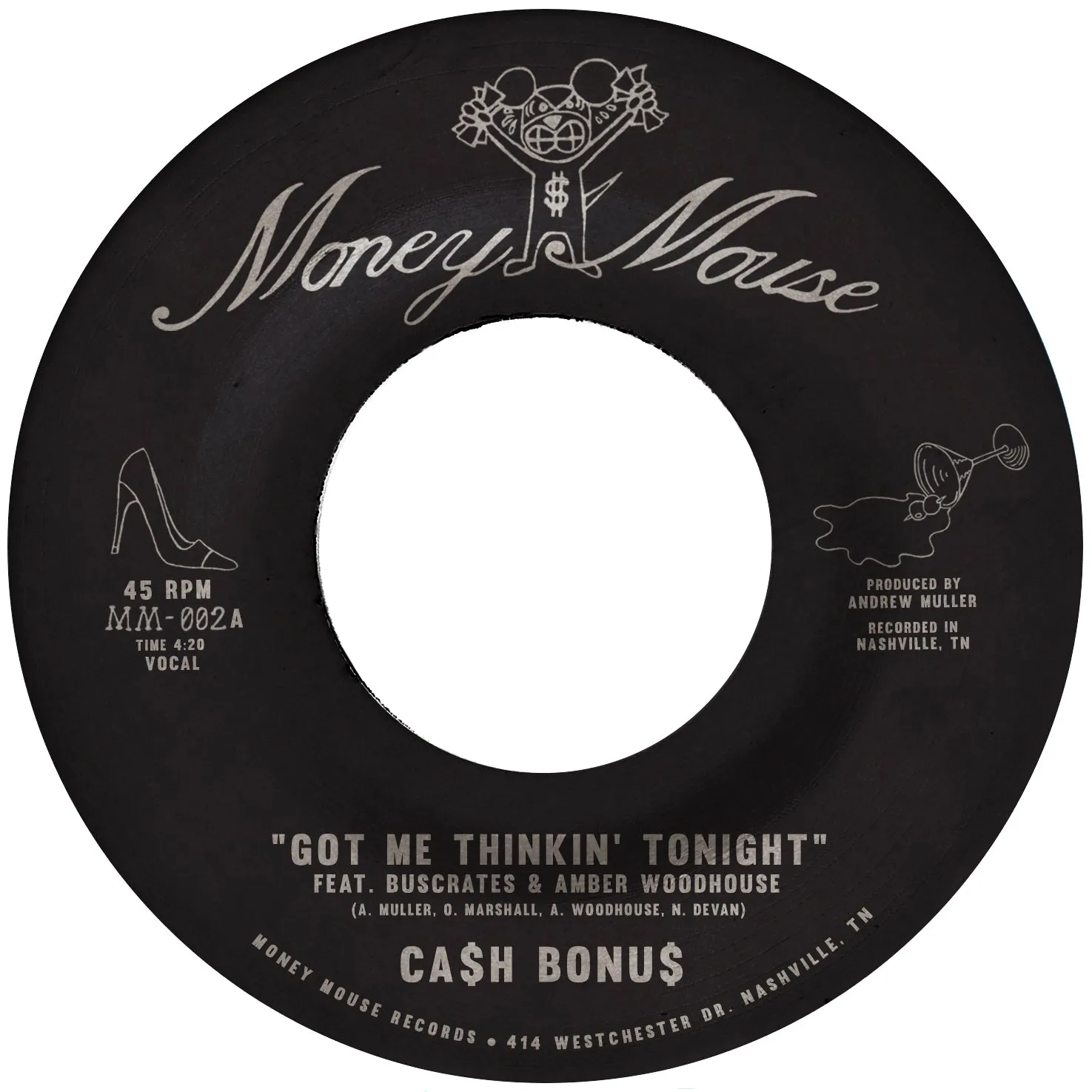 CA$H BONU$ - Got Me Thinkin' Tonight / Joy & Pain