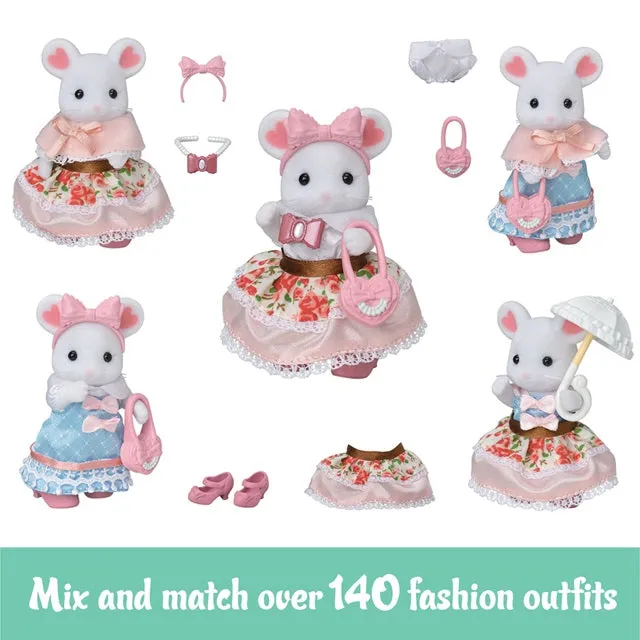 Calico Critters Fashion Play Set Sugar Sweet Collection Mouse