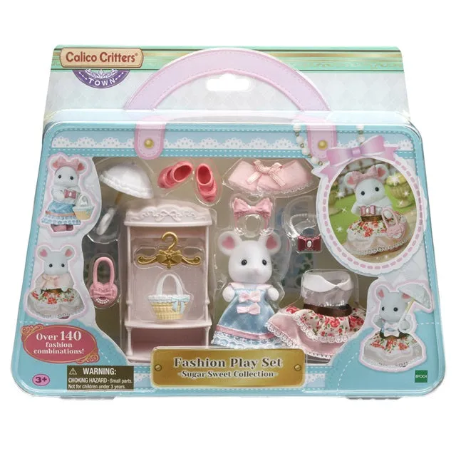 Calico Critters Fashion Play Set Sugar Sweet Collection Mouse