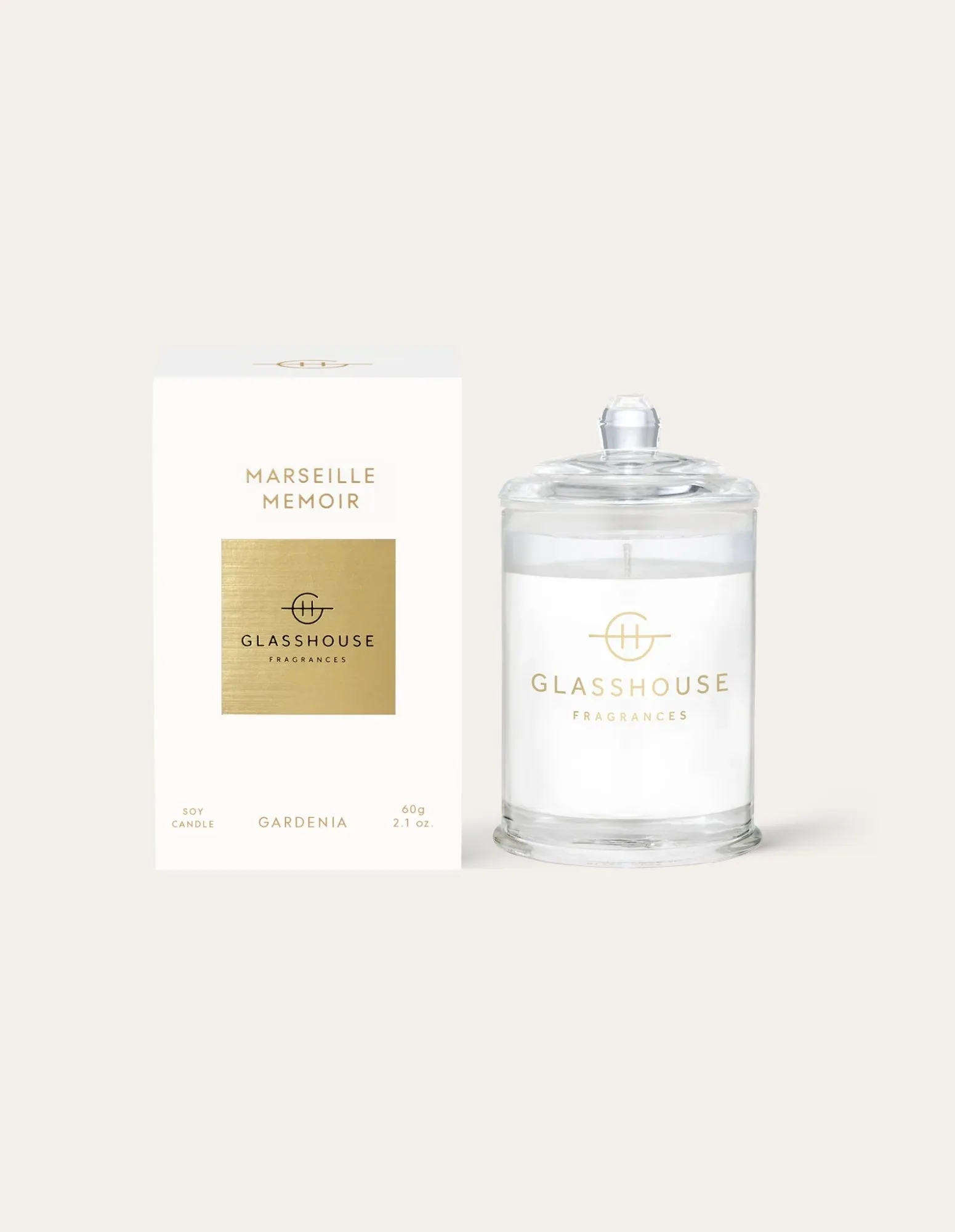 Candle 60g - Marseille Memoir - Glasshouse Fragrances