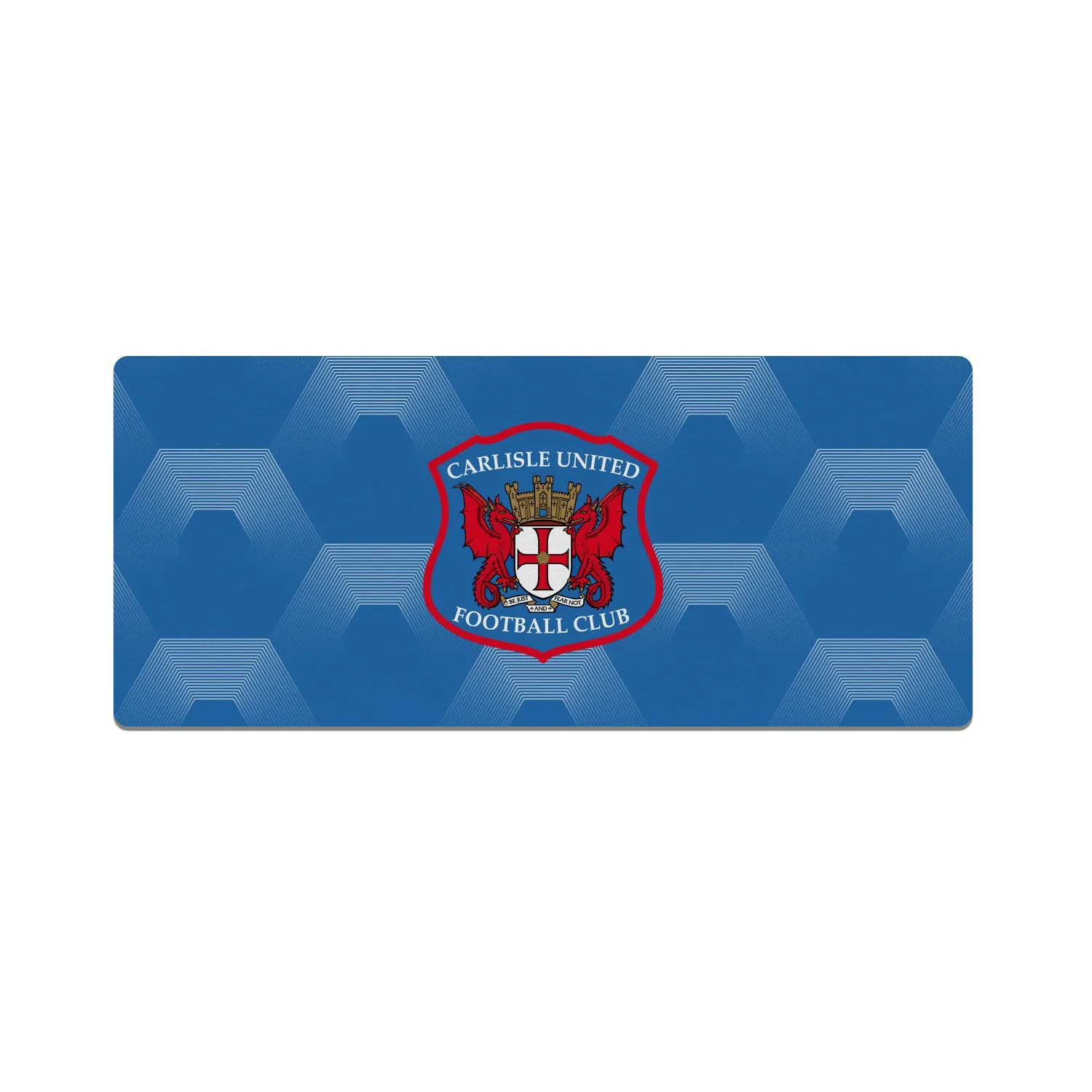 Carlisle United Hex Large Desk & Gaming Mat