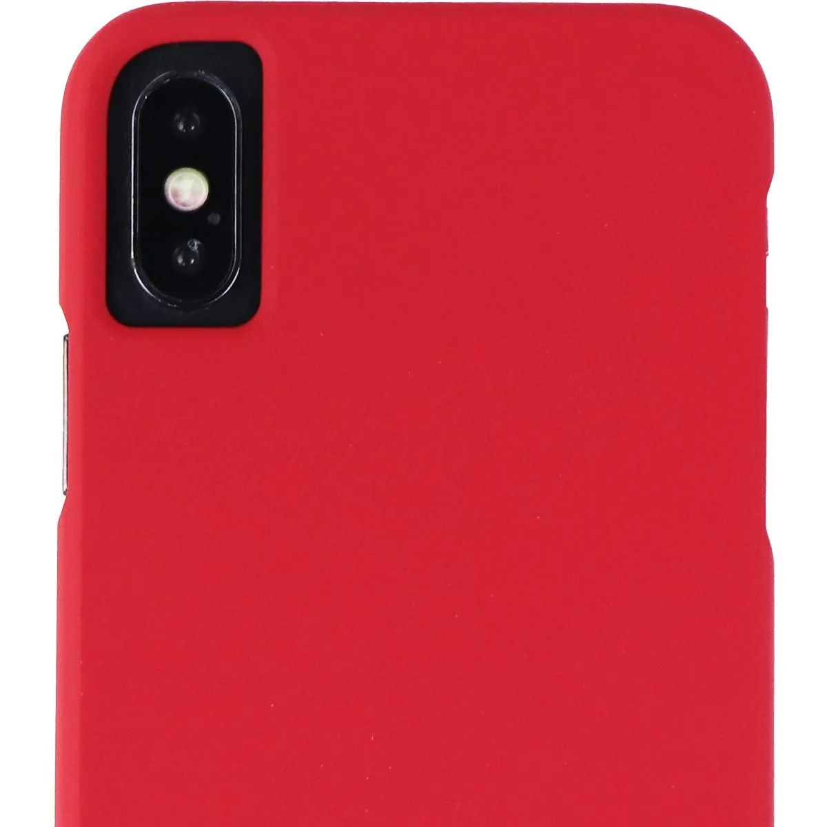 Case-Mate Barely There Slim Leather Case for Apple iPhone XS and X - Red