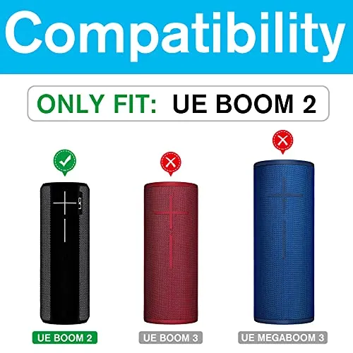 (CASE ONLY) Hard Travel Case for UE BOOM 2 / UE Boom Wireless Portable Speaker | ProCase