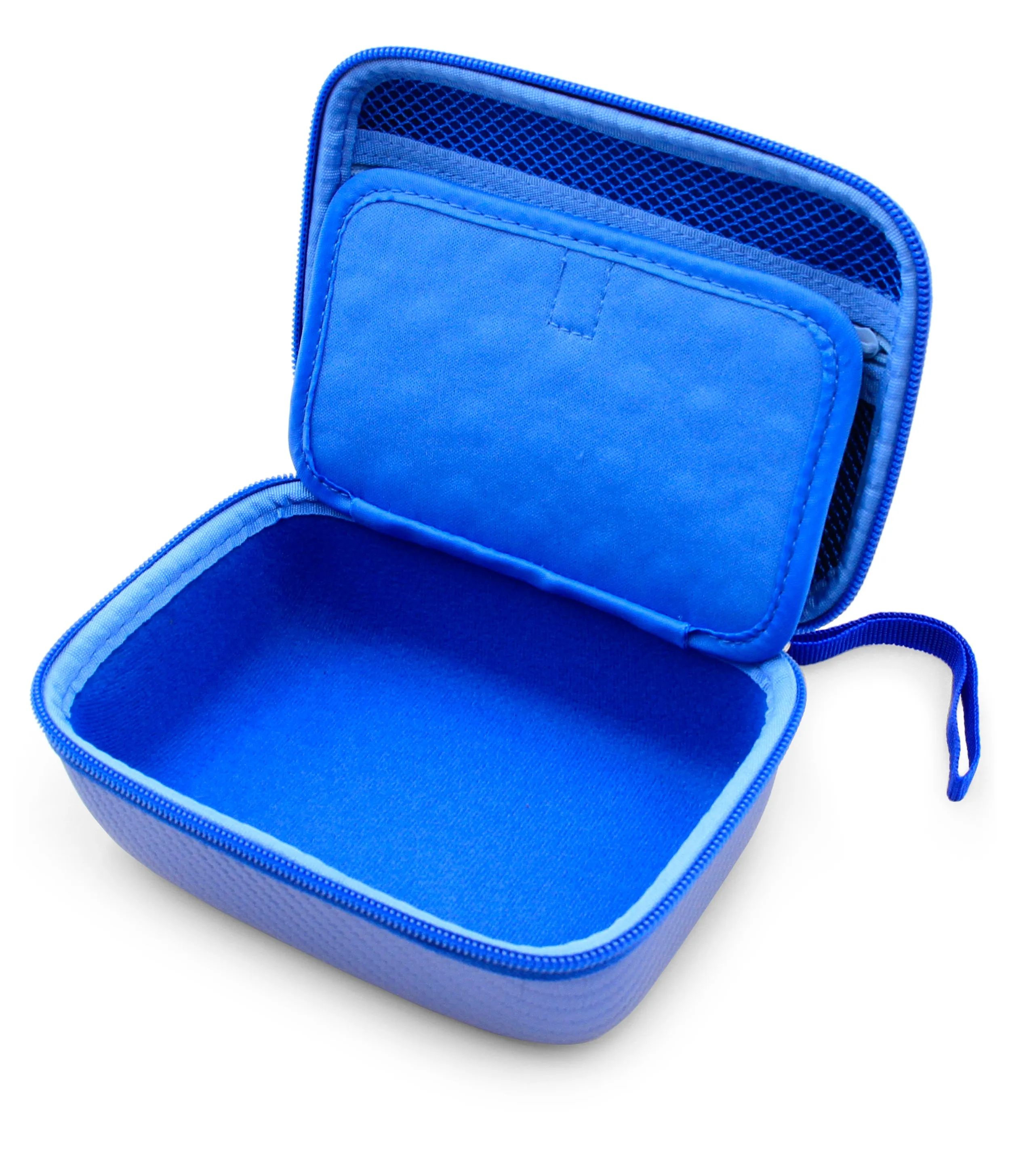 CASEMATIX Blue Travel Case for HP Sprocket Select Portable Photo Printer, Sprocket Photo Paper, Cable and Picture Accessories, Includes Case Only