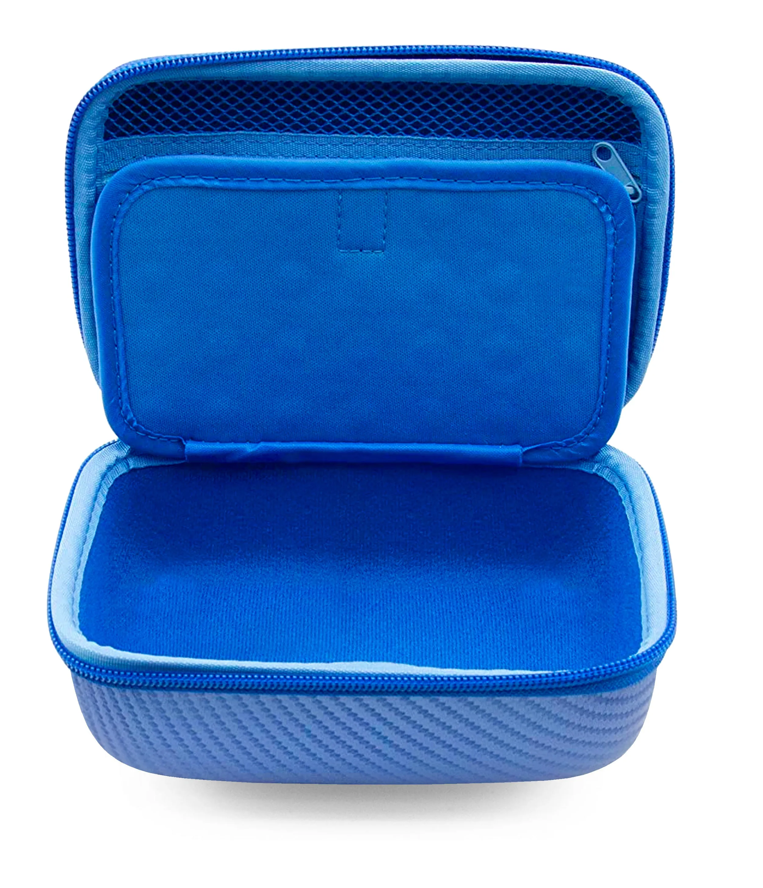 CASEMATIX Blue Travel Case for HP Sprocket Select Portable Photo Printer, Sprocket Photo Paper, Cable and Picture Accessories, Includes Case Only