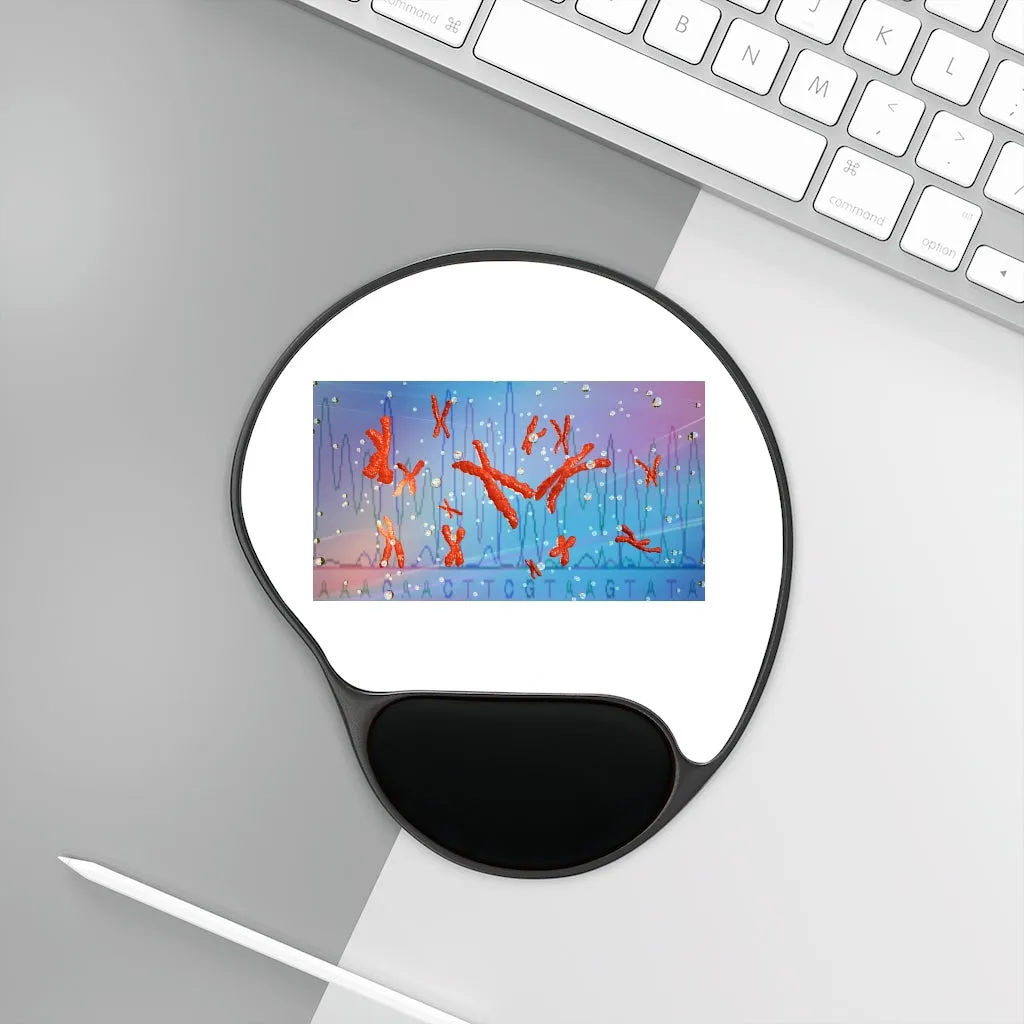 Chromosomes Mouse Pad With Wrist Rest