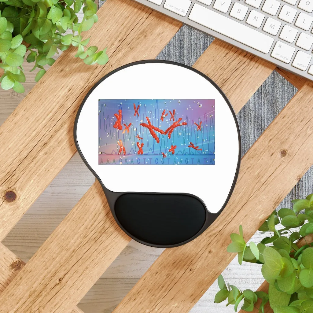 Chromosomes Mouse Pad With Wrist Rest