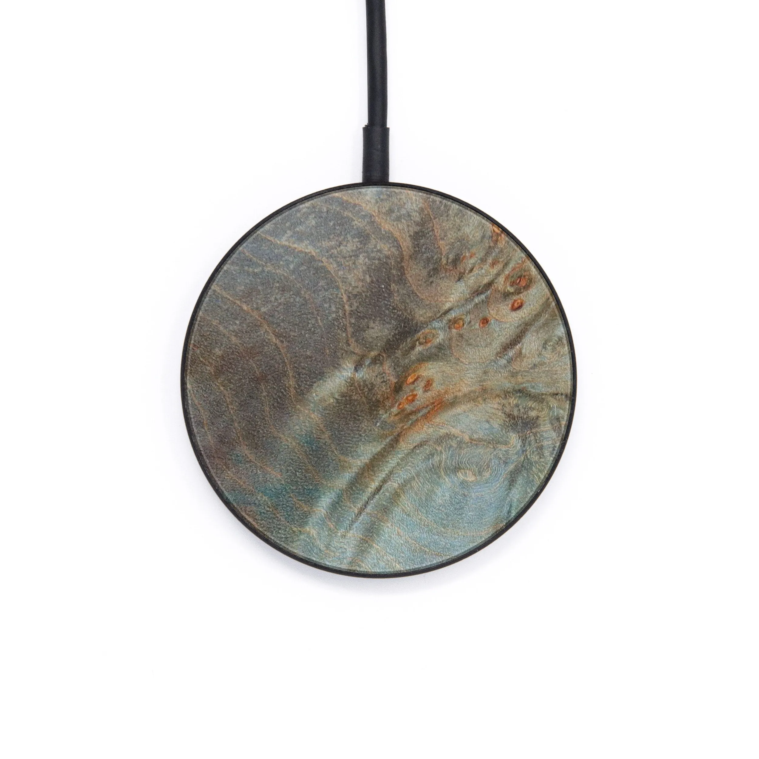 Circle Burl Wood Wireless Charger - Chloe (Maple Burl, 635772)