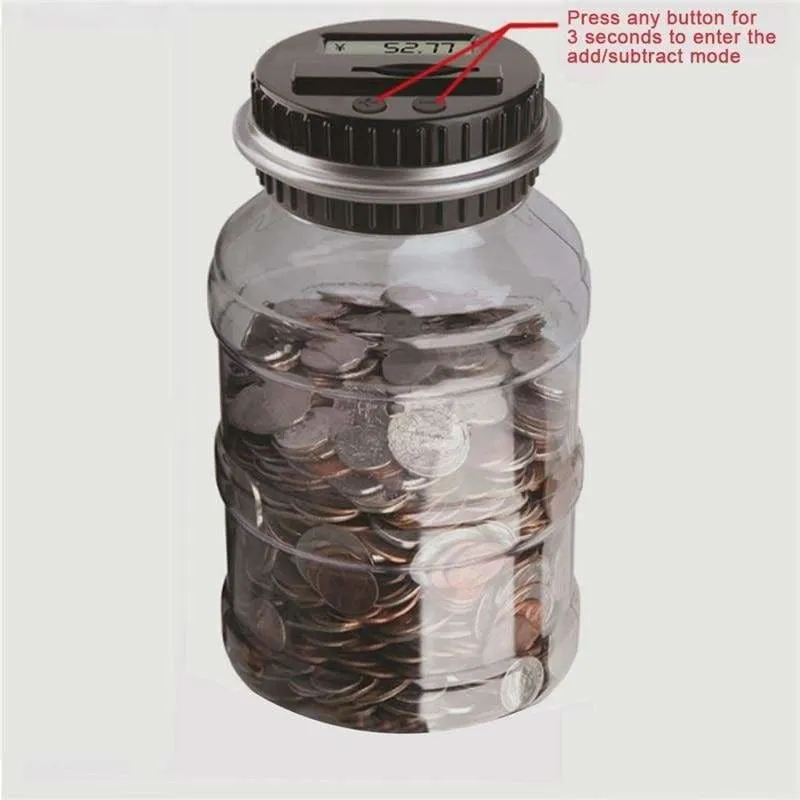 Coin Counting Piggy Bank