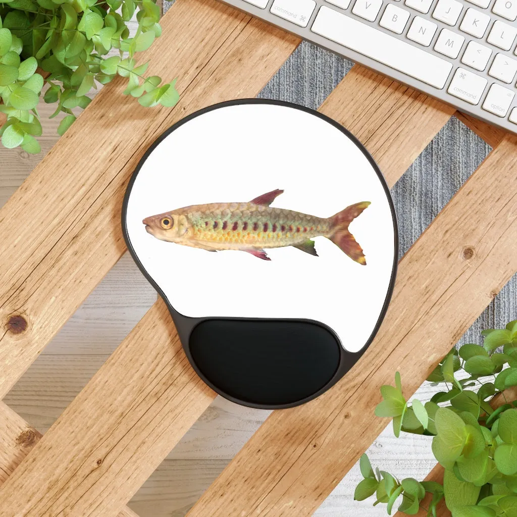 Colorful Fish Mouse Pad With Wrist Rest