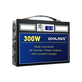 Compact Solar Power Station - 384Wh - 300Watt - 120000mAh