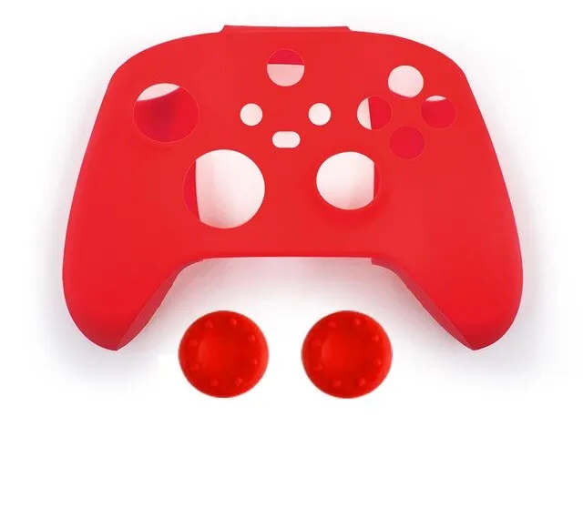 Controller Silicone Cover With Two Thumb Grips For Xbox Series X | S, Xbox One