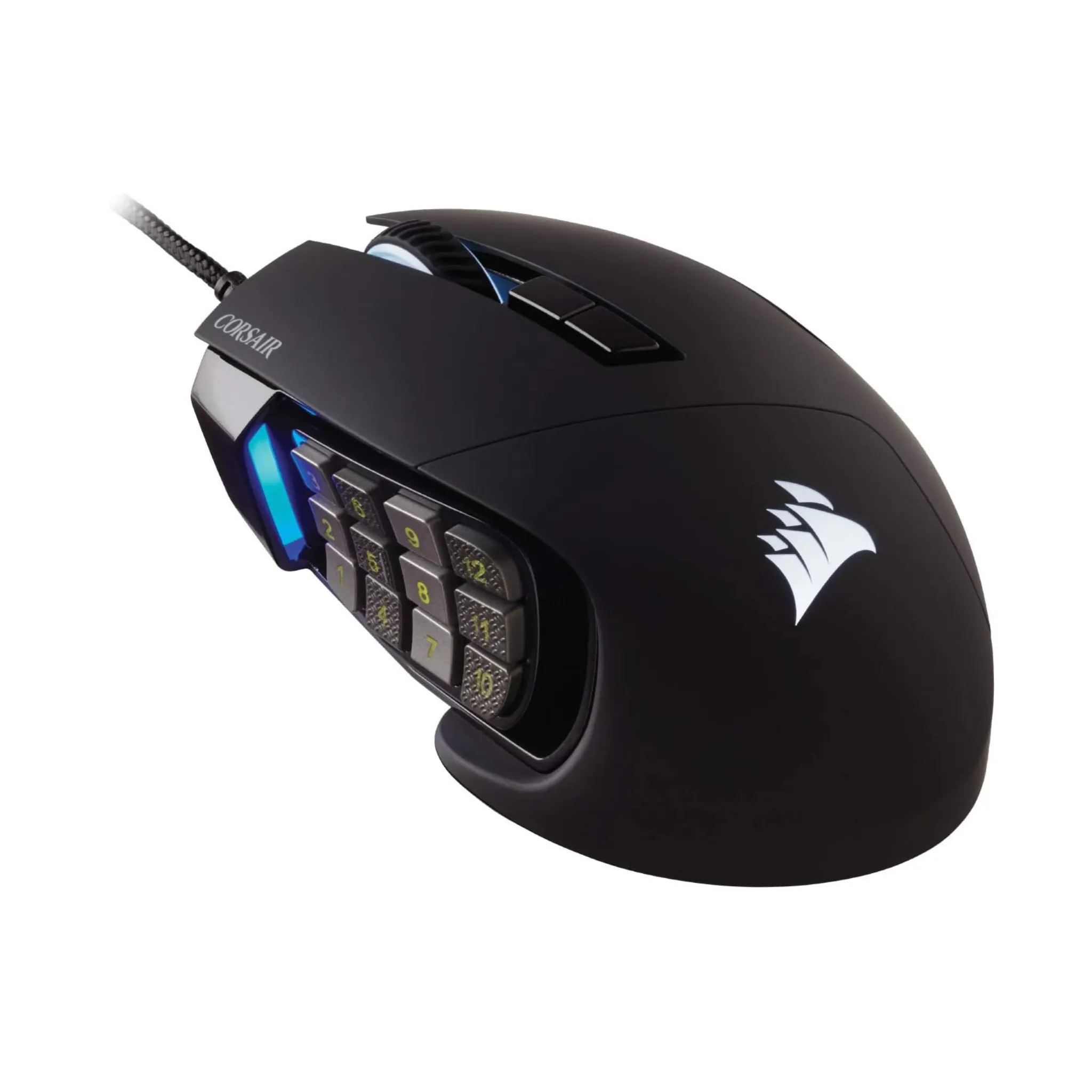 Corsair Scimitar RGB Elite MOBA/MMO 18000 DPI Optical Gaming Mouse (Wired)