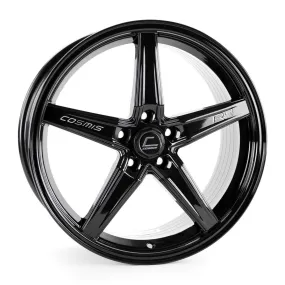 Cosmis Racing R5 Wheels (18x8.5) [Black  40mm Offset] 5x108