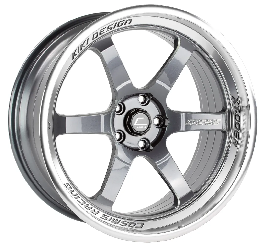 Cosmis Racing XT-006R Wheels (20x9.5) [Gunmetal w/ Machined Lip  10mm Offset] 5x114.3