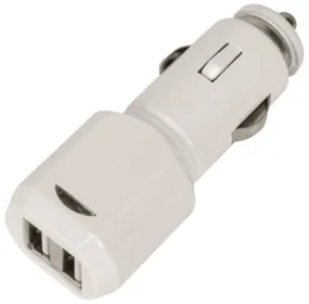 Custom Accessories 10710 Dual USB Car Charger, 12V-5V