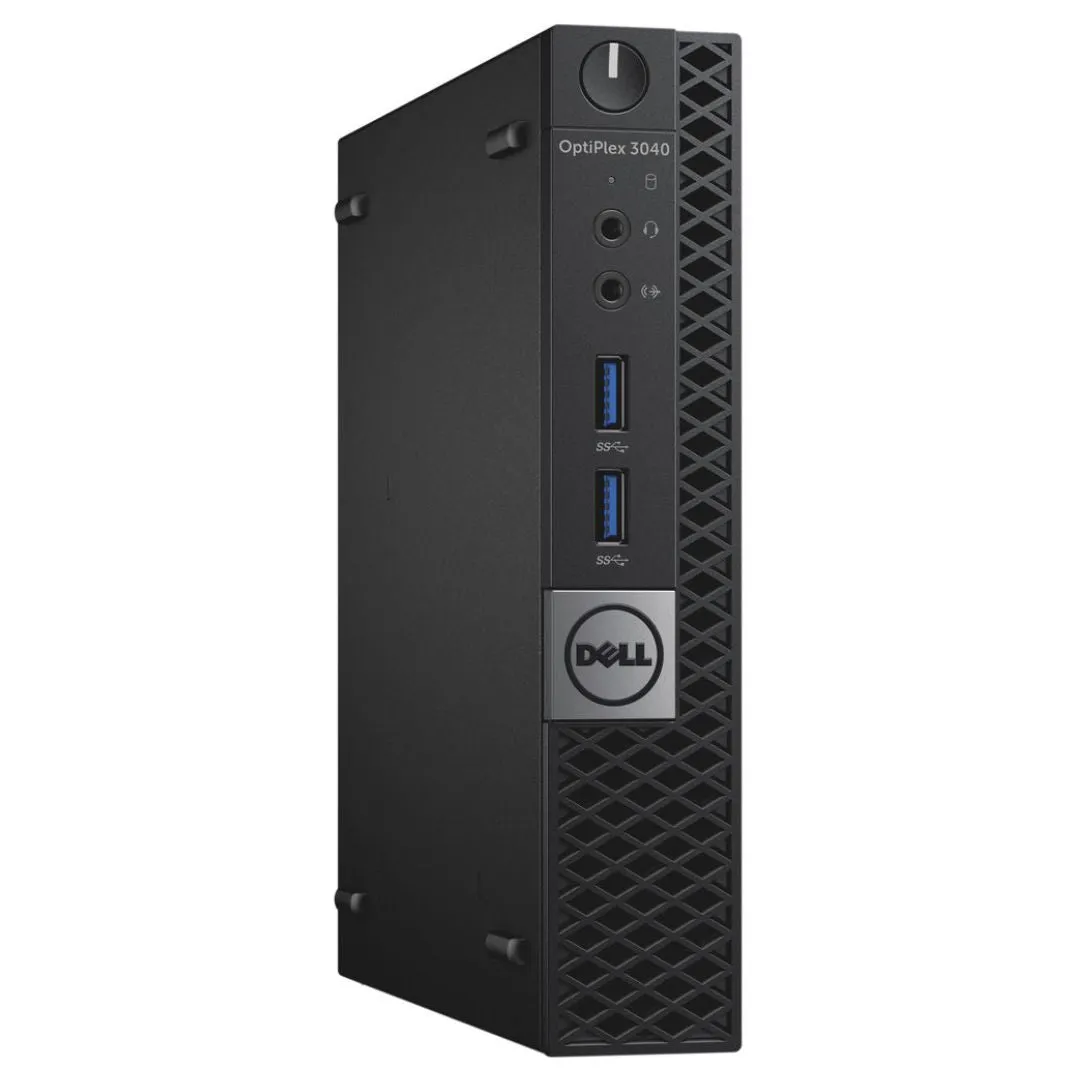 Dell OptiPlex 3040, Micro Desktop, Intel Core i7-6700T, 2.80GHz, 16GB RAM, 256GB SSD, Windows 10 Pro - Grade A Refurbished