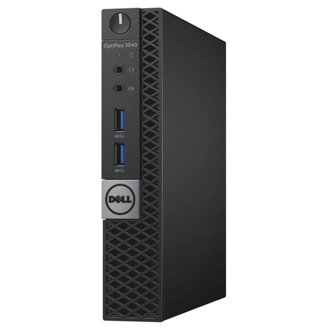 Dell OptiPlex 3040, Micro Desktop, Intel Core i7-6700T, 2.80GHz, 16GB RAM, 256GB SSD, Windows 10 Pro - Grade A Refurbished