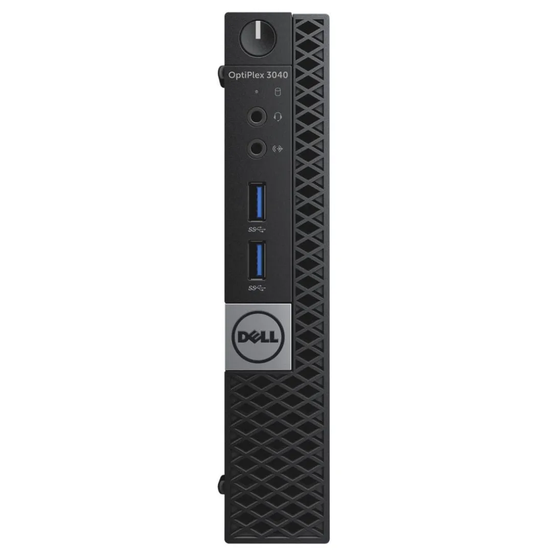 Dell OptiPlex 3040, Micro Desktop, Intel Core i7-6700T, 2.80GHz, 16GB RAM, 512GB SSD, Windows 10 Pro - Grade A Refurbished