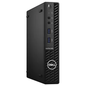 Dell OptiPlex 3080, Micro Desktop, Intel Core i5-10500T, 2.3GHz, 16GB RAM, 256GB NVMe, Windows 11 Pro - Grade A Refurbished