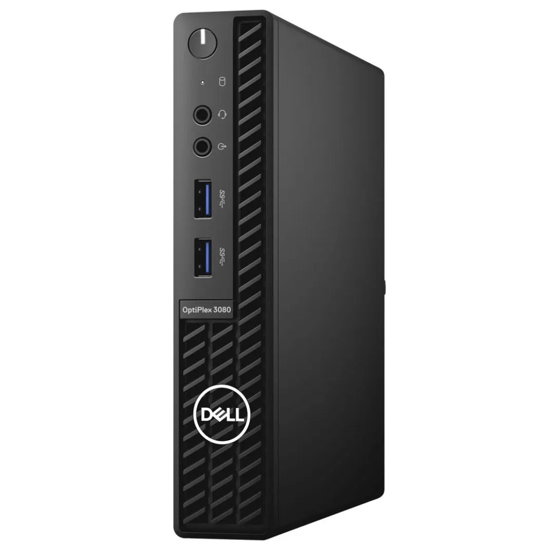 Dell OptiPlex 3080, Micro Desktop, Intel Core i5-10500T, 2.3GHz, 16GB RAM, 256GB NVMe, Windows 11 Pro - Grade A Refurbished