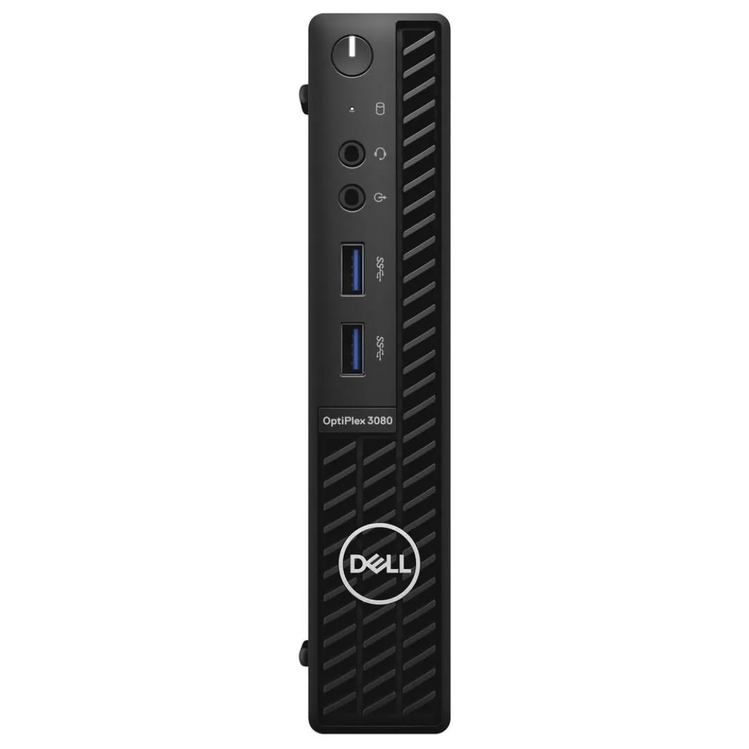 Dell OptiPlex 3080, Micro Desktop, Intel Core i5-10500T, 2.3GHz, 16GB RAM, 256GB NVMe, Windows 11 Pro - Grade A Refurbished