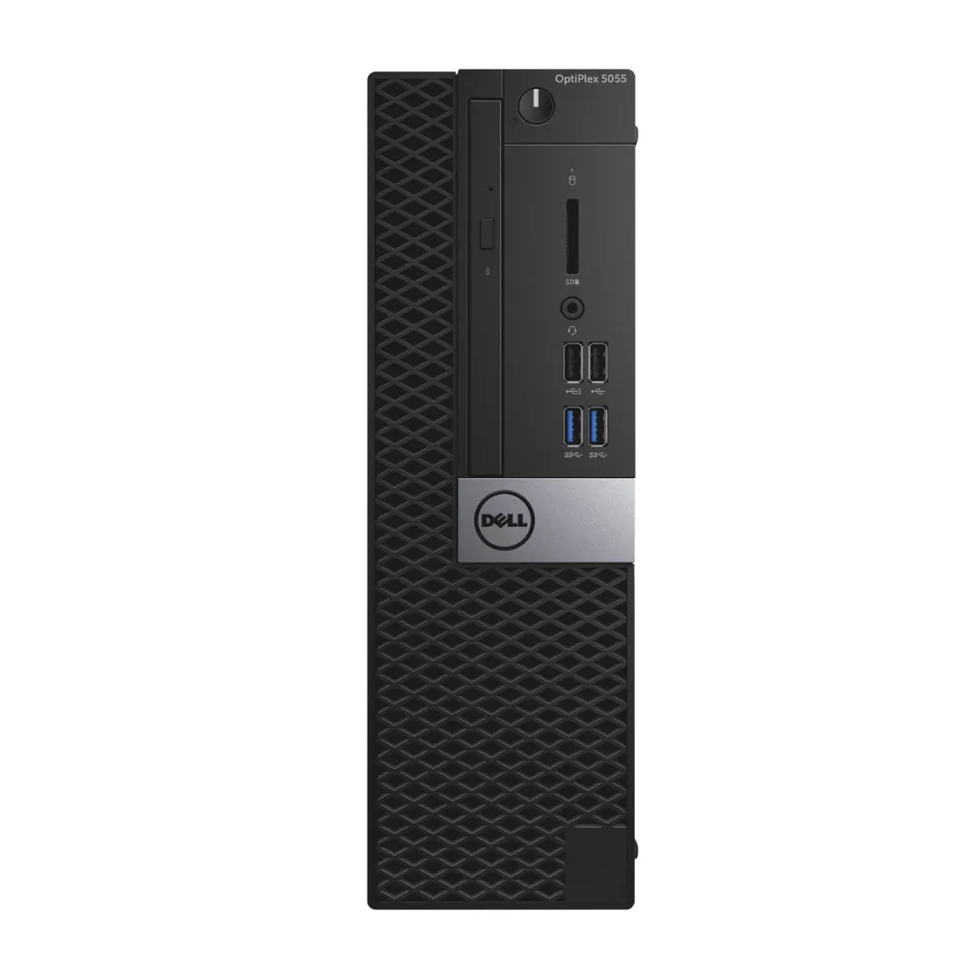 Dell Optiplex 5055, SFF Desktop, AMD Ryzen-2200G, 3.5GHz, 16GB RAM, 256GB SSD, Windows 10 Pro - Grade A Refurbished