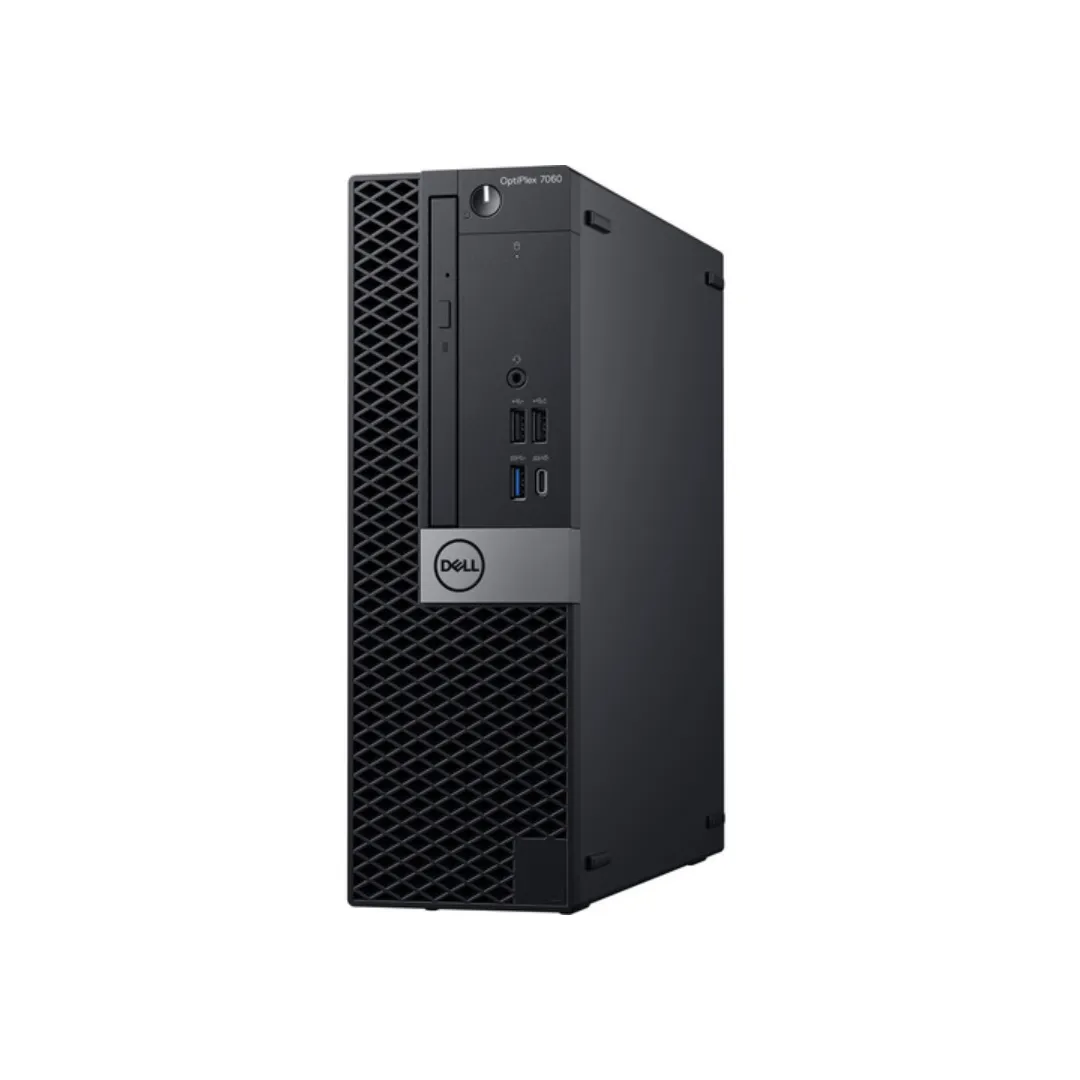 Dell OptiPlex 7060, SFF Desktop, Intel Core i5-8500, 3.0GHz, 16GB RAM, 256GB SSD, Windows 10 Pro - Grade A Refurbished