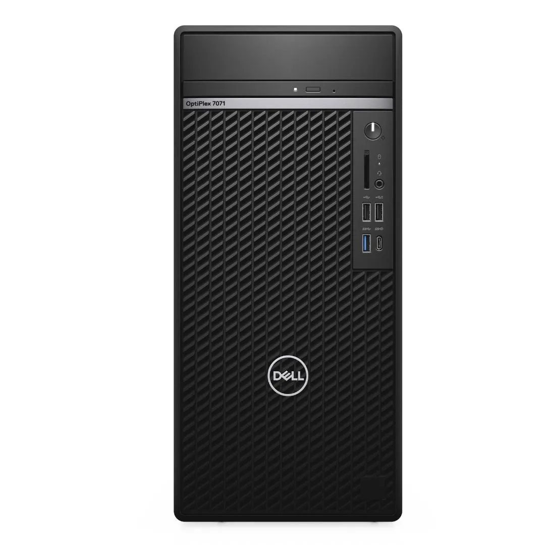 Dell OptiPlex 7071 Mini Tower Desktop, Intel Core i9-9900, 3.10GHz, 64GB RAM, 512GB SSD, AMD RX 550-4GB, Windows 10 Pro - Brand New