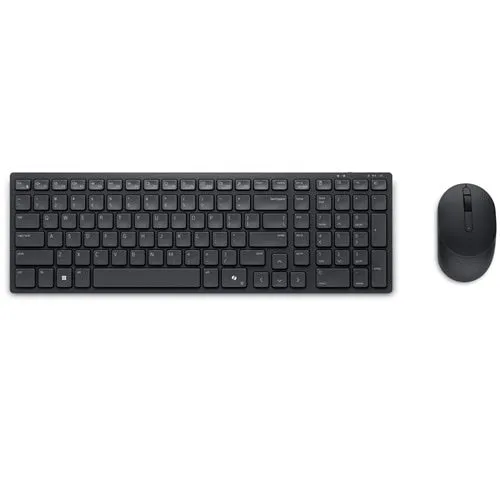 Dell Silent Keyboard And Mouse Km555 - Keyboard And Mouse Set - Qwertz - German - Black Input Device