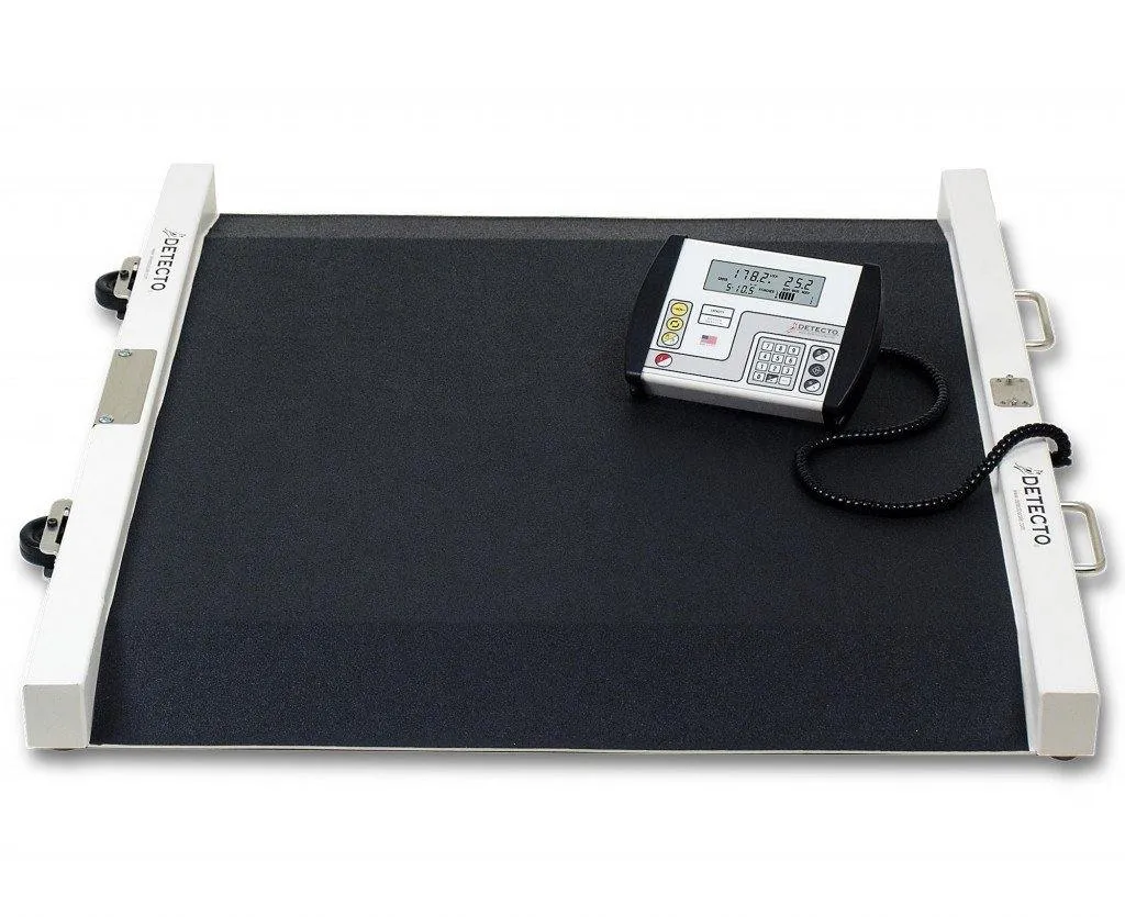 Detecto 6500 Portable Bariatric Wheelchair Scale