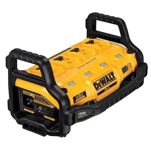 DeWalt 1800 Watt Portable Power Station and Simultaneous Battery Charger, (Tool Only)