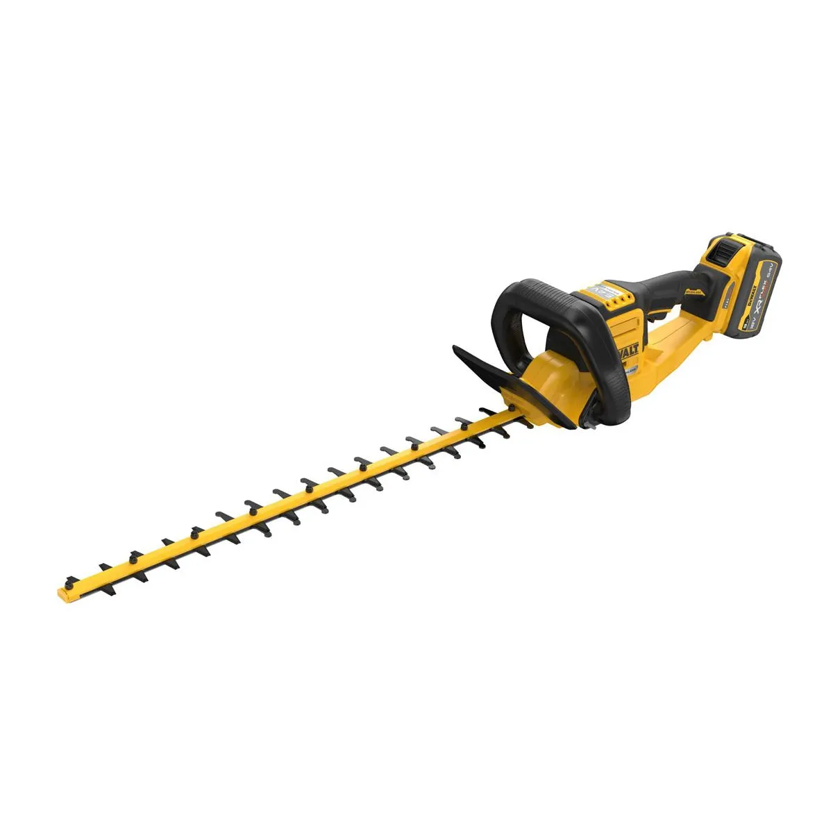 Dewalt DCMHT573X1 54V XR FlexVolt Hedge Trimmer 1 x 9.0Ah Battery & Fast Charger for Powerful Cutting