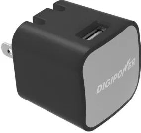 DIGIPOWER IS-AC2 InstaSense 2.4-Amp Single USB Wall Charger