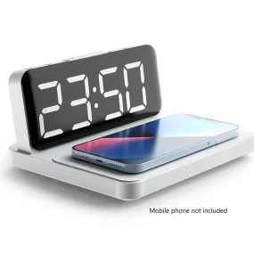 Digital Alarm Clock and Wireless Phone Charger