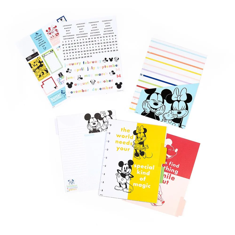 Disney© Mickey Mouse & Minnie Mouse Colorblock Undated Classic Vertical Extension Pack