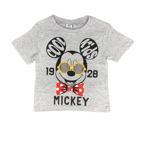 Disney Mickey Mouse T-Shirt stampata ufficiale maglia bambino da 3 a 8 anni 0899