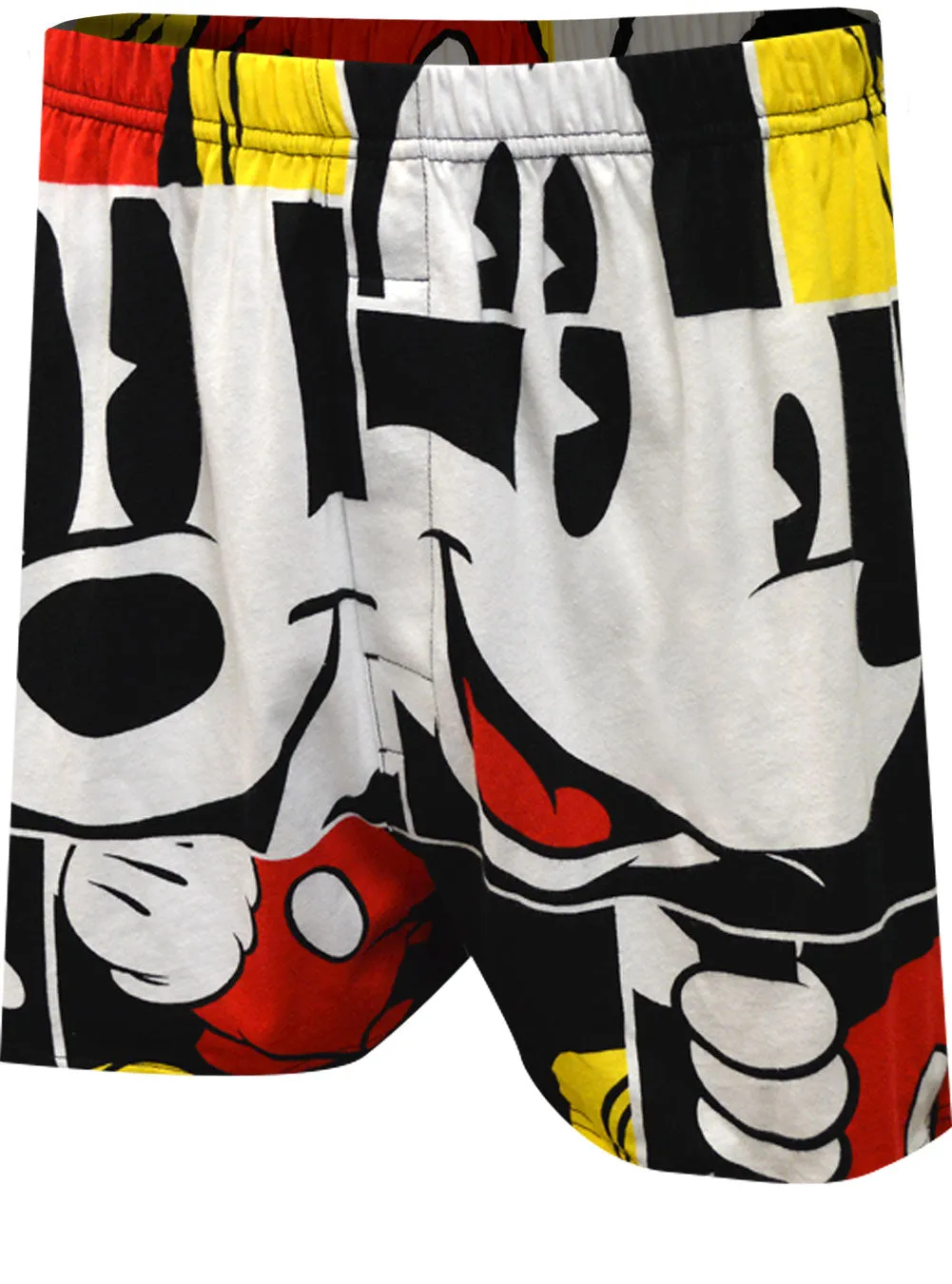 Disney's Mickey Mouse in Big Boxes Cotton Boxer Shorts