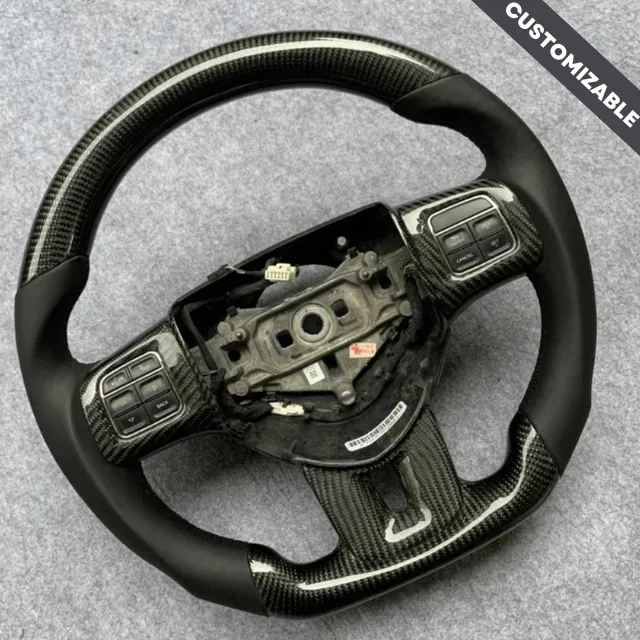 DODGE Charger/Challenger (2012-2014) Custom Carbon Fiber Steering Wheel