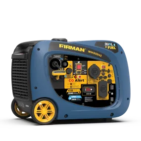 Dual Fuel Inverter Portable Generator 4125W Electric Start with CO ALERT