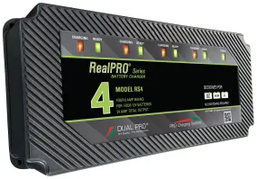 Dual Pro RS4 Battery Charger 4 Bank 24 Amps